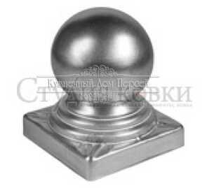 Кованое навершие, наконечник на столб арт. SK35.05.10 разм. 95d кв.100 (1мм)