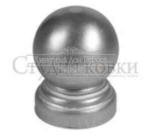 Кованое навершие, наконечник на столб арт. SK35.06.4 разм. 40d кр.42 (1мм)