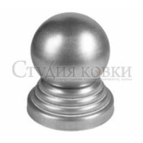 Кованое навершие, наконечник на столб арт. SK35.06.7 разм. 75d кр.76 (1мм)