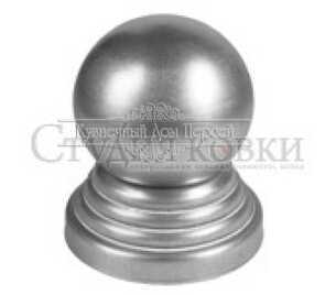 Кованое навершие, наконечник на столб арт. SK35.06.8 разм. 69d кр.82 (1мм)