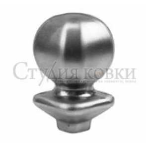 Кованое навершие, наконечник на столб арт. SK35.07.1А разм. 75x44 кв.18 (1мм)