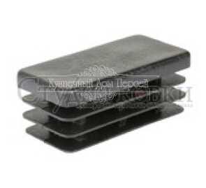 Заглушка ПНД на трубу (прямоугольная) арт. SK35.12.3020 разм. 30x20