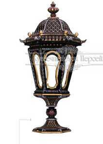 Кованый фонарь арт. 3113 разм. 31x55