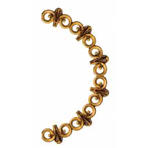 Кованый декоративный узор односторонний арт. 357 разм. 51x25