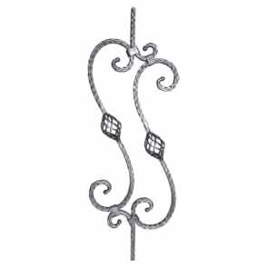 Кованая балясина арт. 358 разм. 25x90