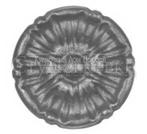 Кованая накладка арт. SK36.04 разм. 50 (12мм)