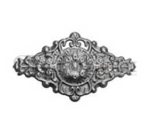 Кованая накладка арт. SK36.13 разм. 210x405 (1мм)