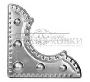 Кованая накладка арт. SK36.14.1 разм. 175x175 (0.8мм)