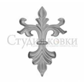 Кованая накладка арт. SK36.24 разм. 240x170 (2мм)