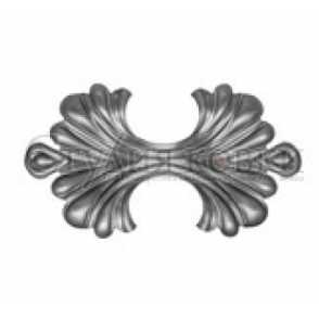 Кованая накладка арт. SK36.39 разм. 245x130 (2мм)