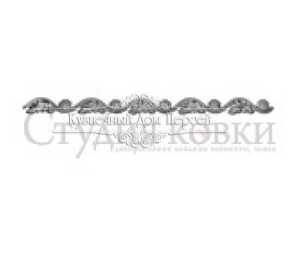 Кованая накладка арт. SK36.40L разм. 1000x70 (1мм)