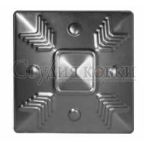 Кованая накладка арт. SK36.53 разм. 209x209 (0.8мм)