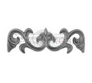 Кованая накладка арт. SK36.57 разм. 185x60