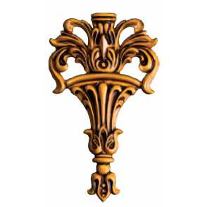 Кованый декоративный узор односторонний арт. 367 разм. 17x28,5