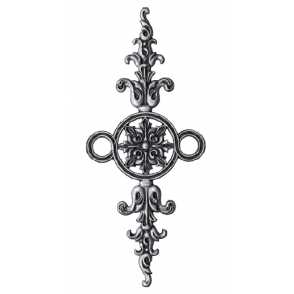 Кованый декоративный узор двусторонний арт. 370 разм. 40,5x17,5