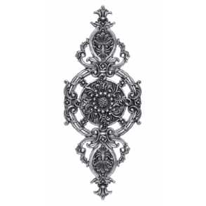 Кованая декоративная накладка арт. 373 разм. 65x26