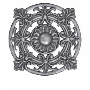 Кованый декоративный узор односторонний арт. 384 разм. 27