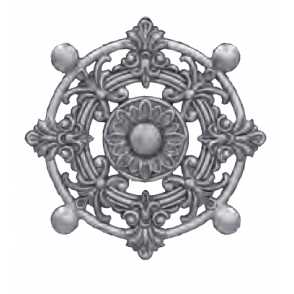 Кованый декоративный элемент арт. 387 разм. 36