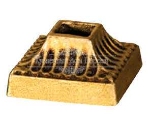 Кованое основание столба 35х35 арт. 395 разм. 5x5