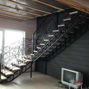 Кованая лестница 9