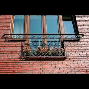 Кованый балкон 12