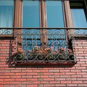 Кованый балкон 12