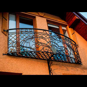 Кованый балкон 13
