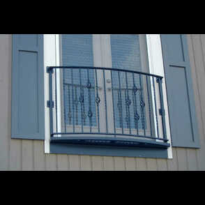 Кованый балкон 17