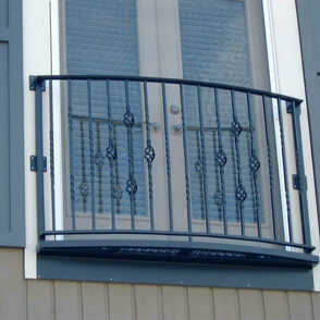 Кованый балкон 17