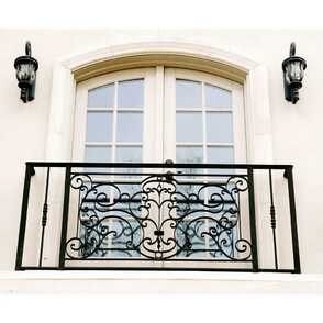Французский кованый балкон 20