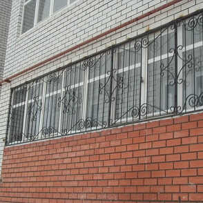Кованая решетка на балкон 4