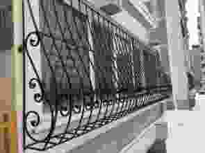 Кованая решетка на балкон 10
