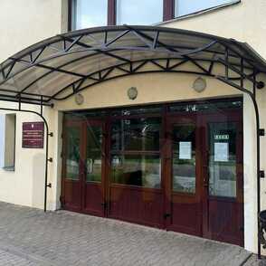 Кованый козырек для магазина 20