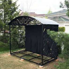 Кованый навес для мангала 10