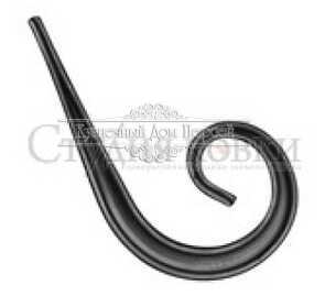 Кованый завиток, вензель - запятая арт. SK43.05.1 разм. 70x123