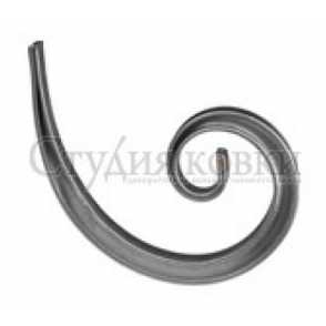 Кованый завиток, вензель - запятая арт. SK43.05.2 разм. 165x105