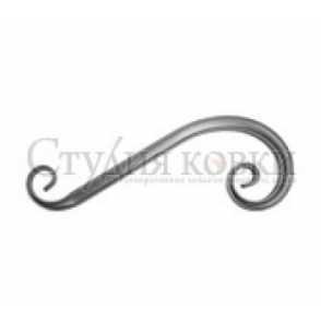 Кованый завиток, вензель S арт. SK45.03 разм. 360x130