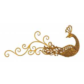 Кованые навершия на забор, ворота  арт. 505 разм. 102x42