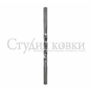 Кованый столб начальный арт. SK51.10.2 разм. 1000 кв.50 (1.5мм)