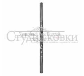 Кованый столб начальный арт. SK51.10.2 разм. 1000 кв.50 (1.5мм)