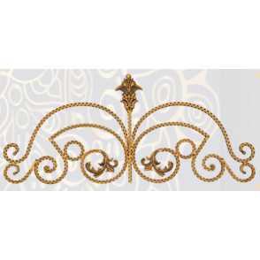 Кованые навершия на забор, ворота  50 х 110 см (арт. 5111)