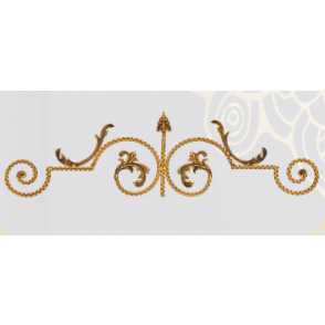 Кованые навершия на забор, ворота 27 х 110 см (арт. 5112)