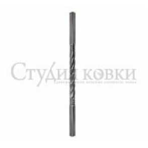 Кованый столб начальный арт. SK51.12 разм. 1200 кв.42 (1.5мм)