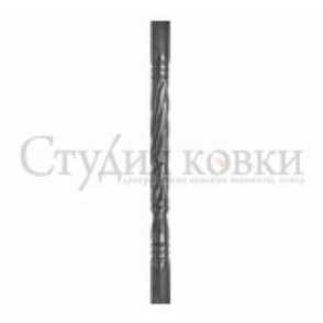 Кованый столб начальный арт. SK51.14.1 разм. 1000 кв.42 (1.5мм)