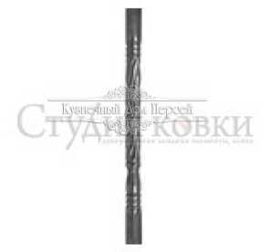 Кованый столб начальный арт. SK51.14.1 разм. 1000 кв.42 (1.5мм)