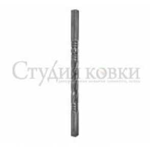 Кованый столб начальный арт. SK51.16.2 разм. 1000 кв.50 (1.5мм)