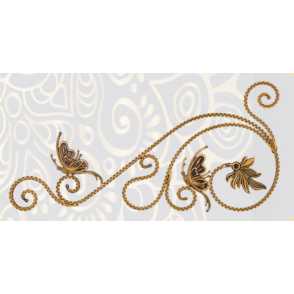 Кованые навершия на забор, ворота  54 х 110 см (арт. 5119)