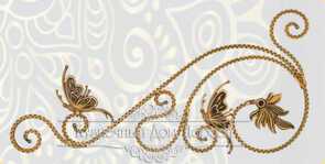 Кованые навершия на забор, ворота  54 х 110 см (арт. 5119)