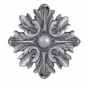 Кованый декоративный элемент арт. 511 разм. 11x5