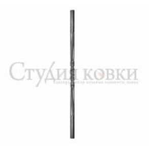 Кованый столб начальный арт. SK51.21 разм. 1200 кр.40 (1.5мм)